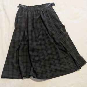 Disturbia Plaid Buckled Skirt